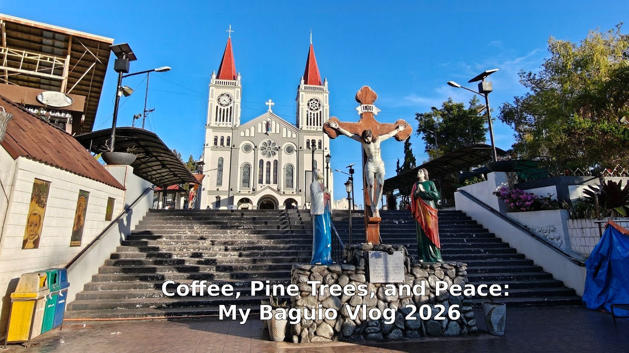 Coffee, Pine Trees, and Peace: My Baguio Vlog 2026 | Taglish Subs