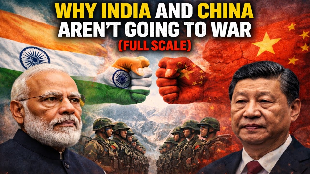 Why India and China Aren't Going to War (Full Scale)