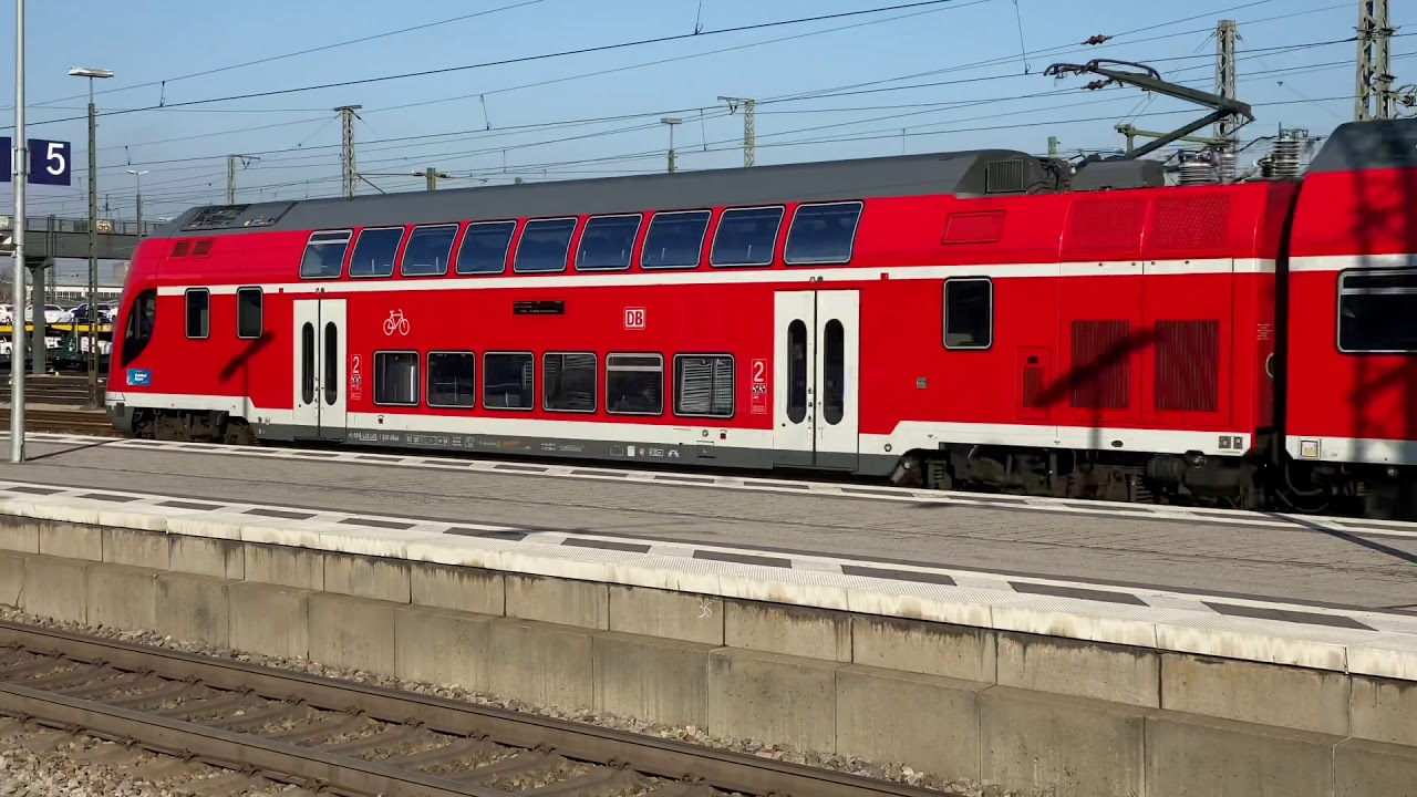 Trains at Ingolstadt, Germany