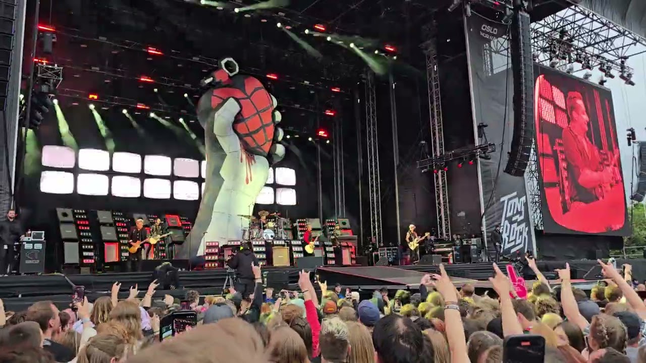 Green Day - American Idiot, live @ Tons of Rock, Oslo, 26.06.25