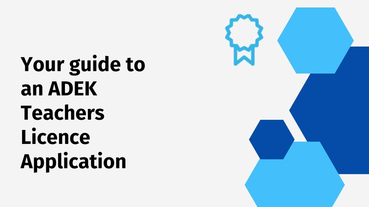 Guide to an ADEK Teachers Licence Application