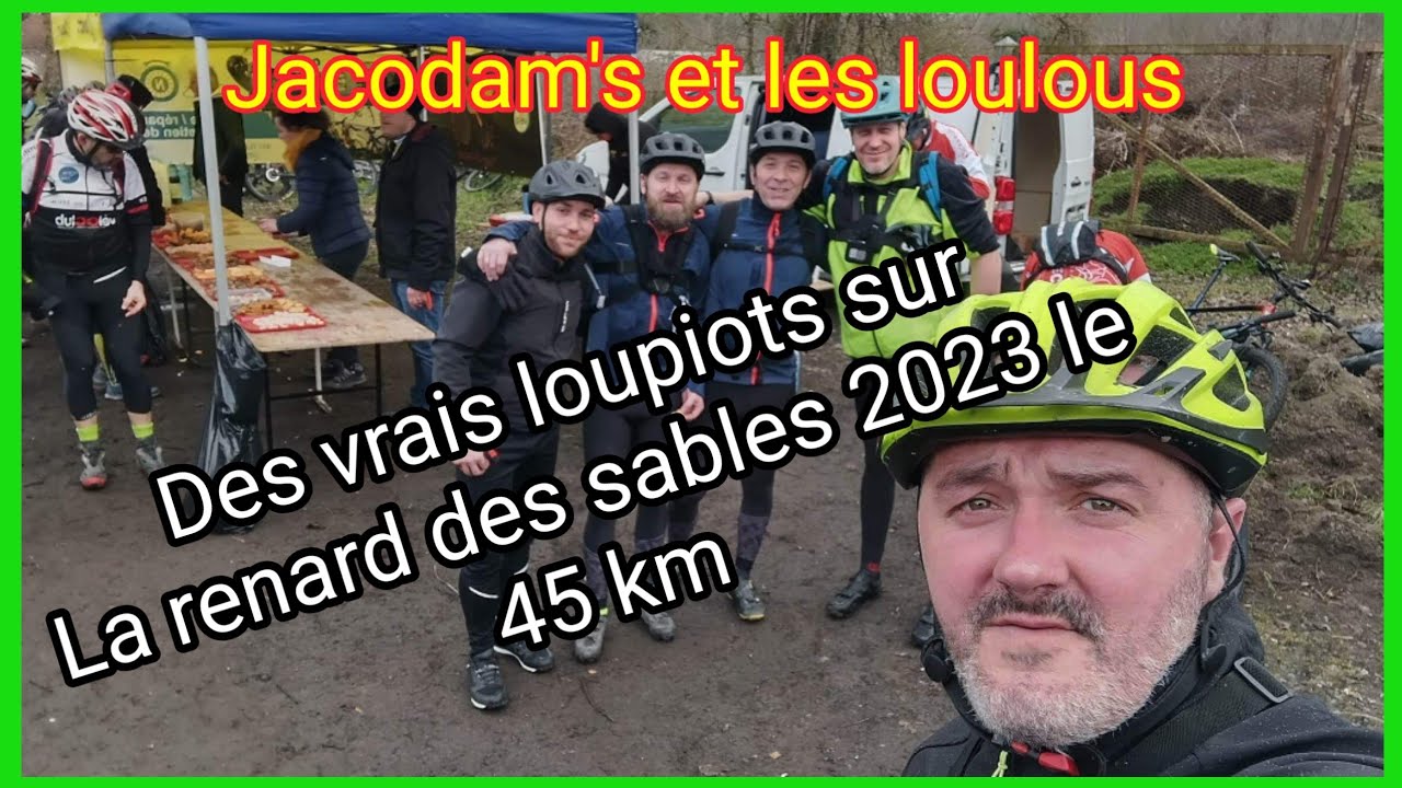 #vtt La Renard des sables 2023 mes loupiots sont en forme 😉👍