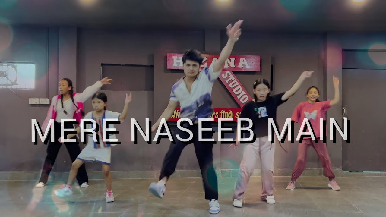 Tere Naseeb Main remix | hip-hop beginner choreography | Ashish manandhar | hozana