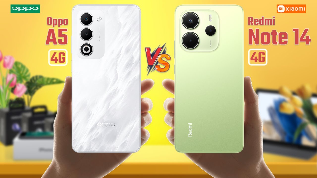 Oppo A5 4G Vs Redmi Note 14 4G | Full Comparison 🔥 Which One Is Best?