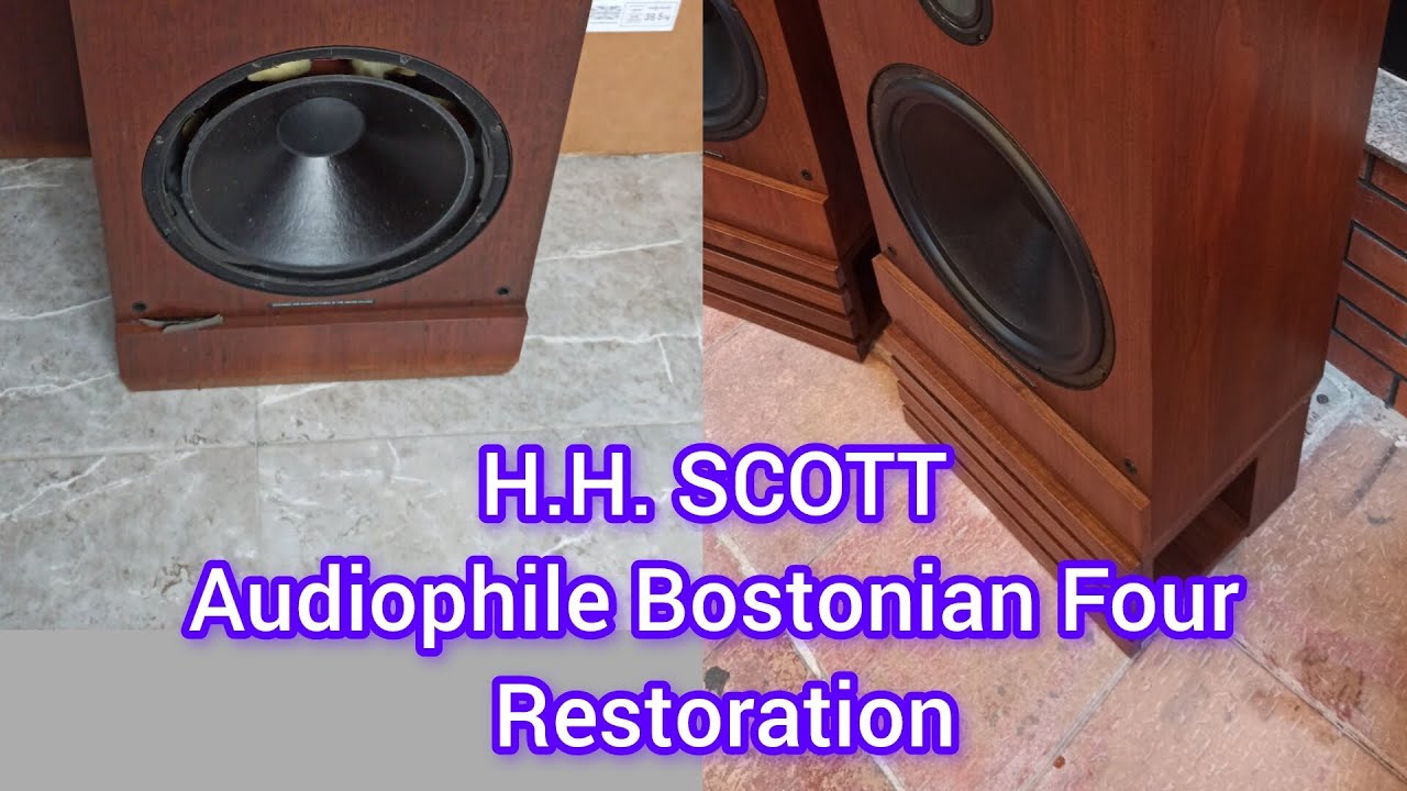 250W’lık Dev Klasik! SCOTT Bostonian Four Baştan Sona Yenileme / Restoration