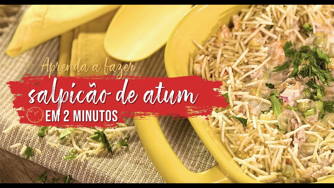 🥗🐟 Salpic&atilde;o de Atum Delicioso &ndash; Simples e Refrescante! 🐟🥗 Divino Minuto - Receitas Divinas