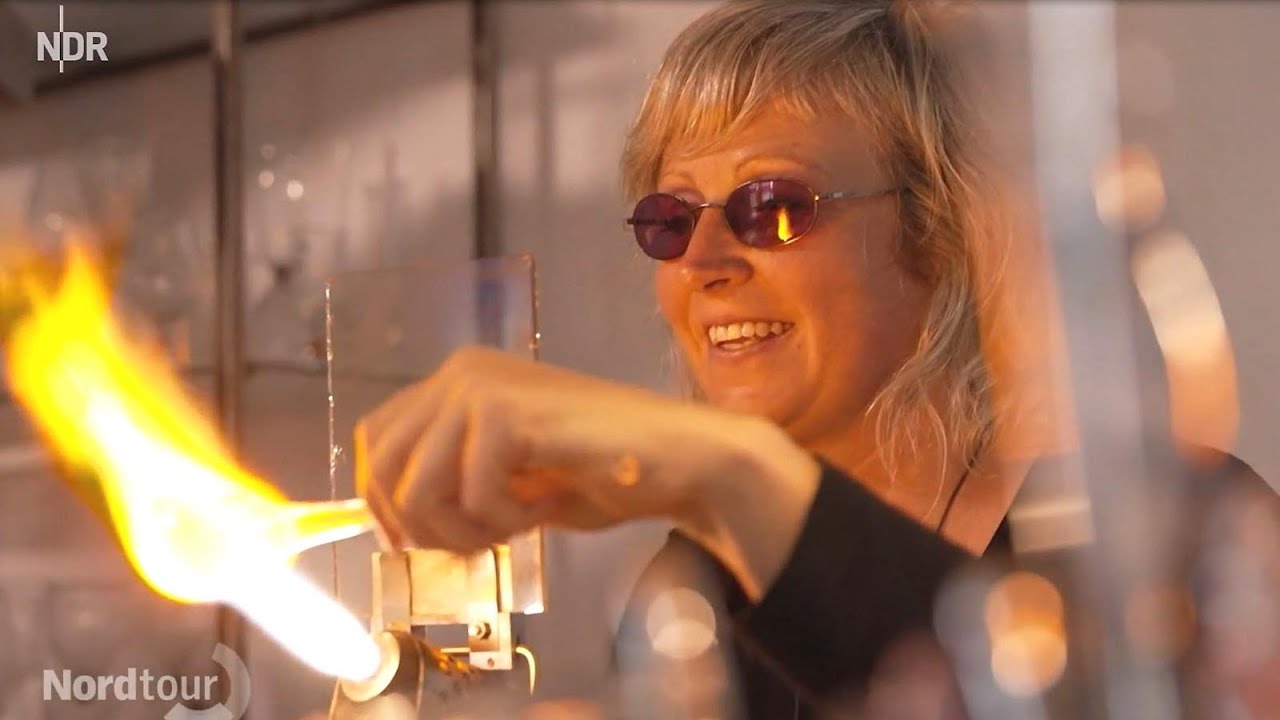 Antje Otto Glaskunst Keitum Sylt Glasbläserei Glasatelier TV NDR NORDTOUR 11-2023