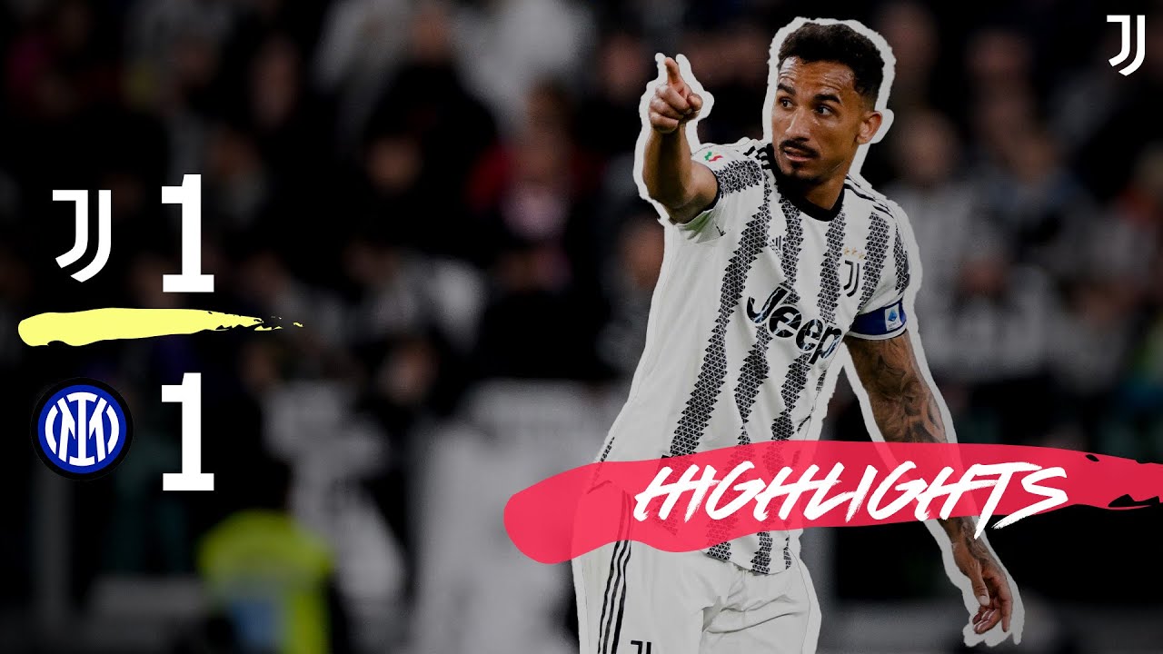 Highlights: Juventus 1-1 Inter | All to play for in the second leg