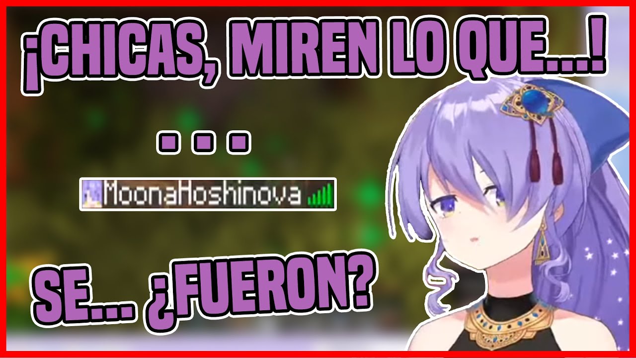 Moona quiere mostrarle a todas su nuevo mecanismo, pero... - Hololive