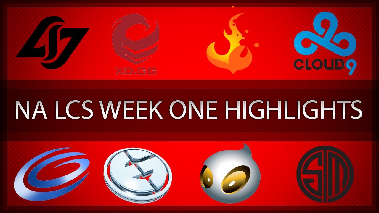 NA LCS Season 4 Week 1 Highlights