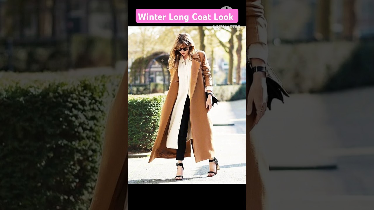 Long coat for winter#ytshorts #viralvideo #longcoats #wintercoat #winterfashion