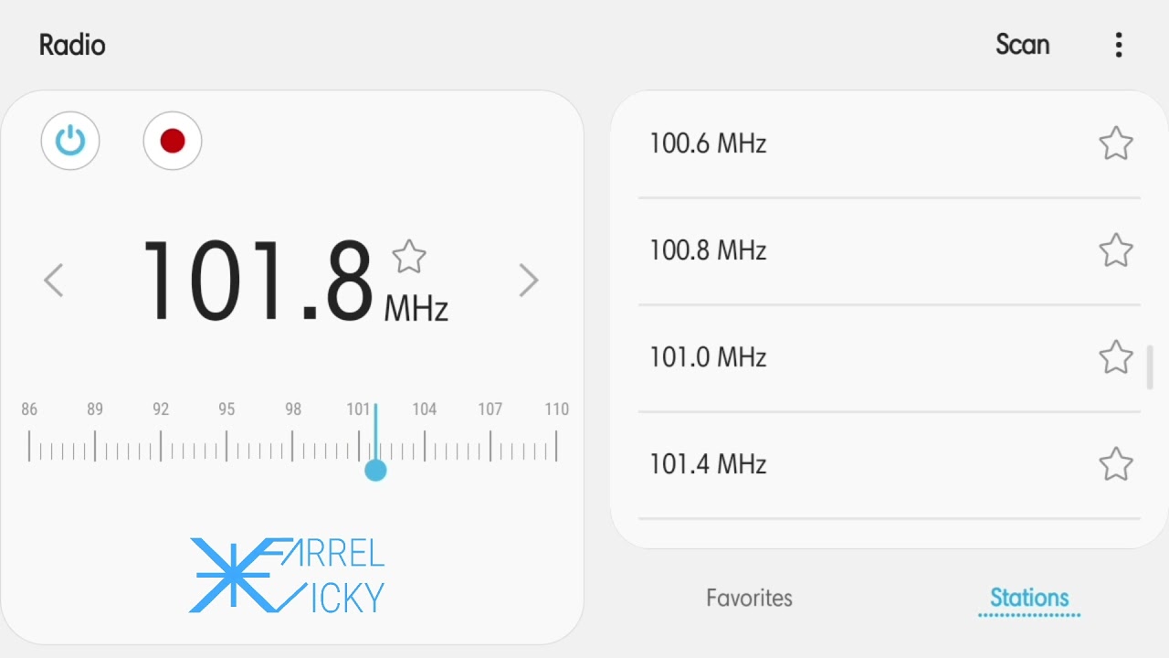 Jakarta + Tangerang FM Radio Bandscan in Tangerang, Indonesia