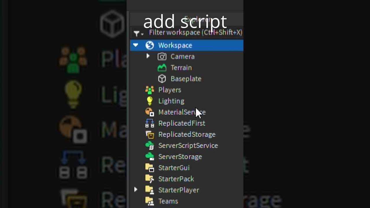 How To SCRIPT Run FASTER in ROBLOX STUDIO! #shorts