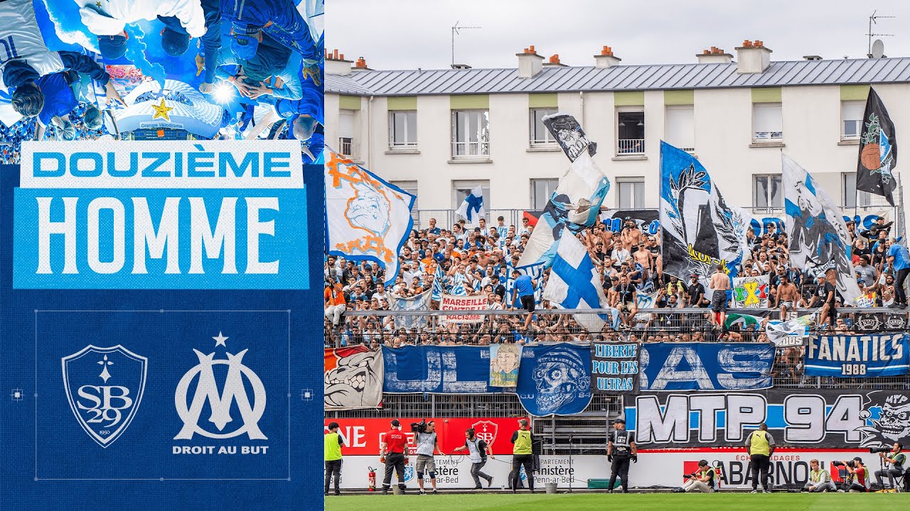 Le 12ème hOMme 📢 l Brest 🆚 OM 💪