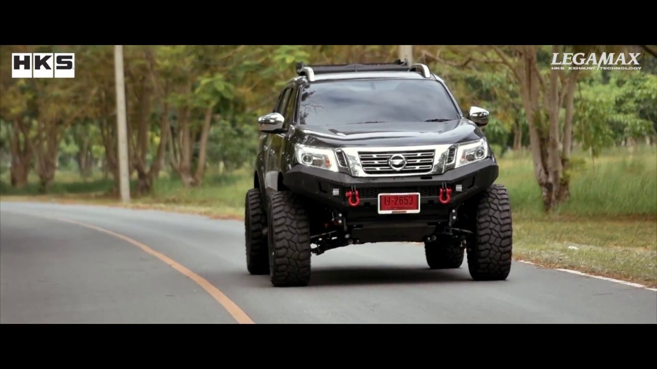 HKS LEGAMAX NISSAN NAVARA NP300 CARBON TAIL