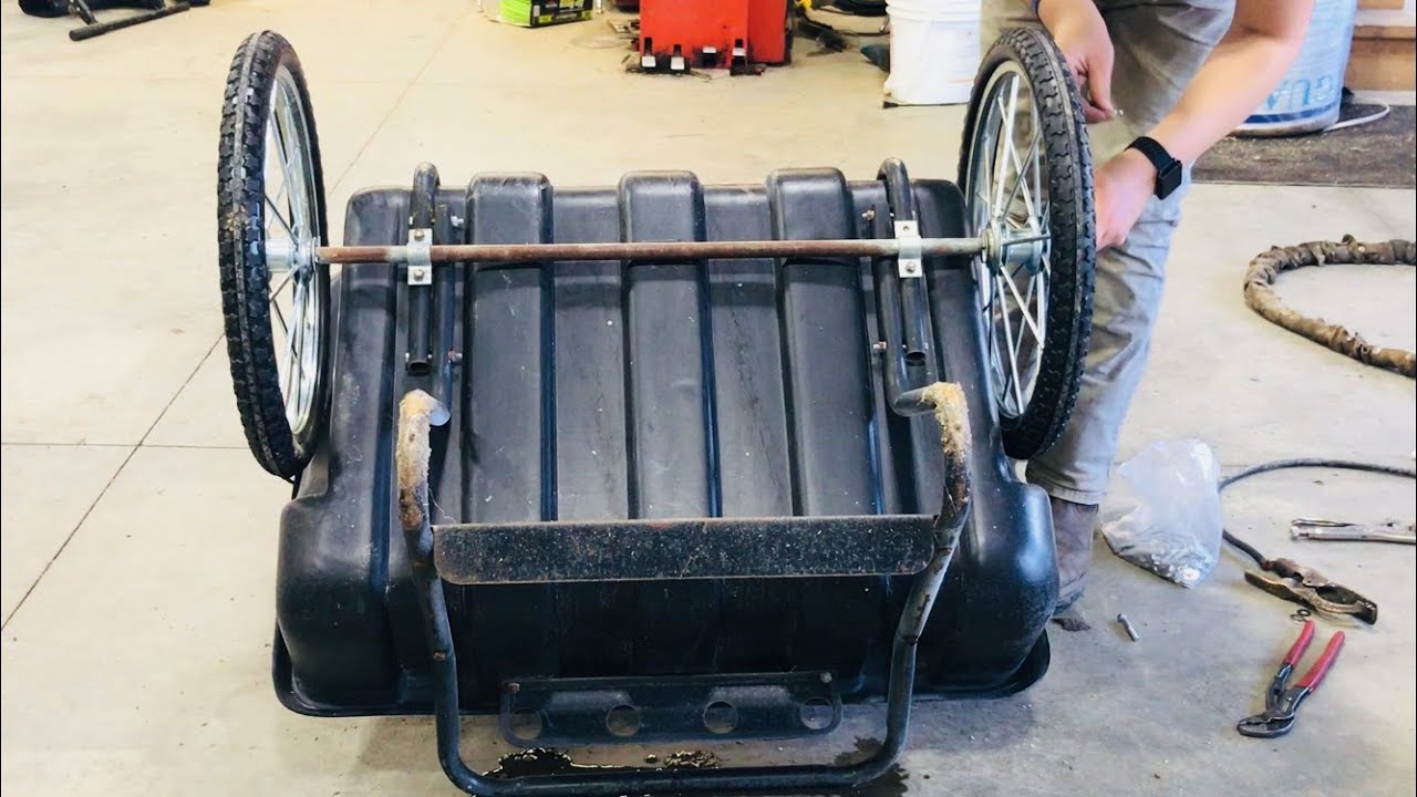 How To Put Wheels On a Cart