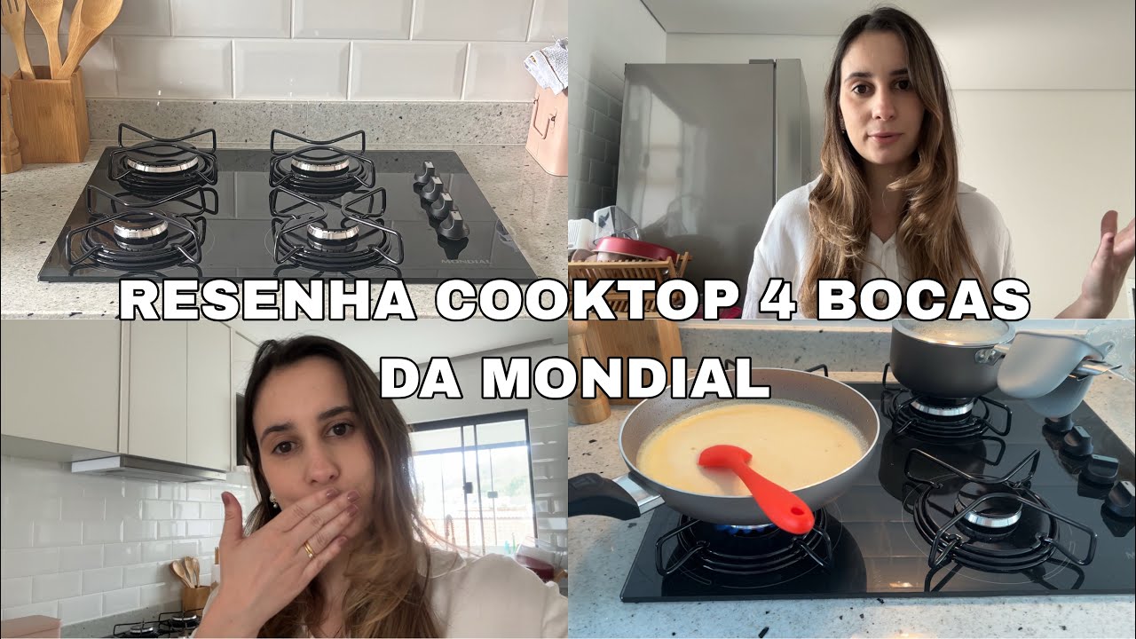 RESENHA COOKTOP 4 BOCAS MONDIAL CTG-01 | valeu a pena?