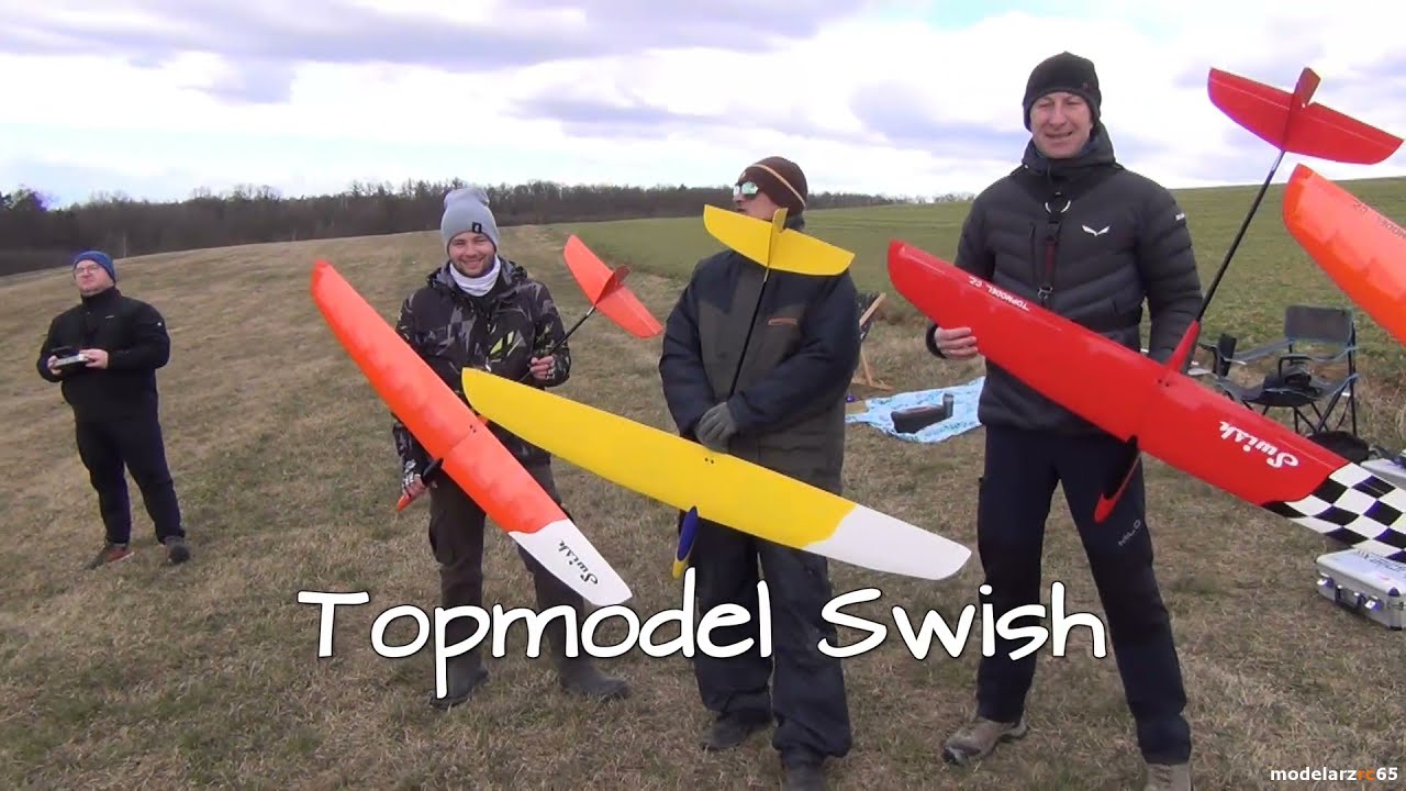 Slope Soaring   Topmodel Swish Glider