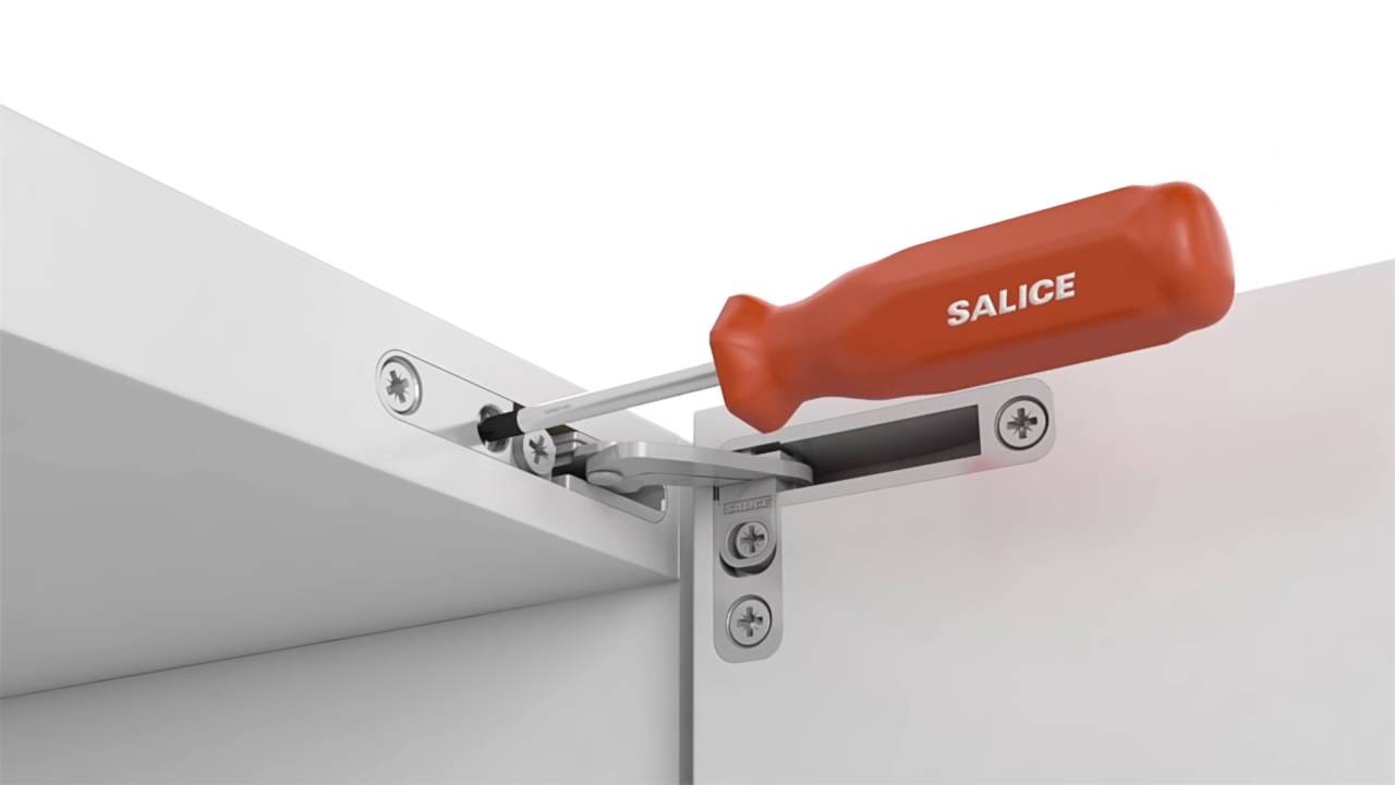 Salice - dobradiça AIR - montagem e ajuste