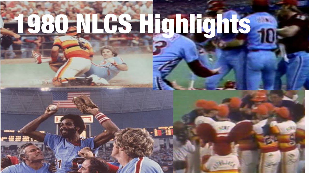 1980 NLCS Series Highlights (Houston Astros vs Philadelphia Phillies)