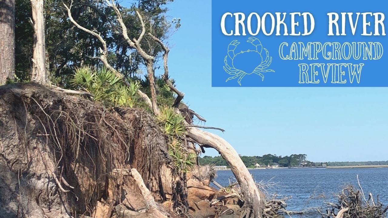 CROOKED RIVER CAMPGROUND REVIEW | Pop Up Camper | Georgia State Parks| GA Campground