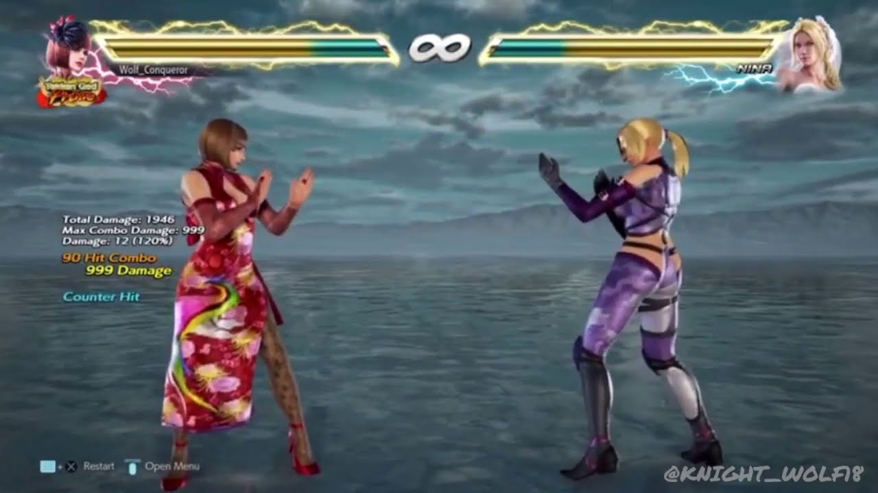 TEKKEN 7 - Anna Williams 999 Max Damage (INFINITE/DEATH COMBO)
