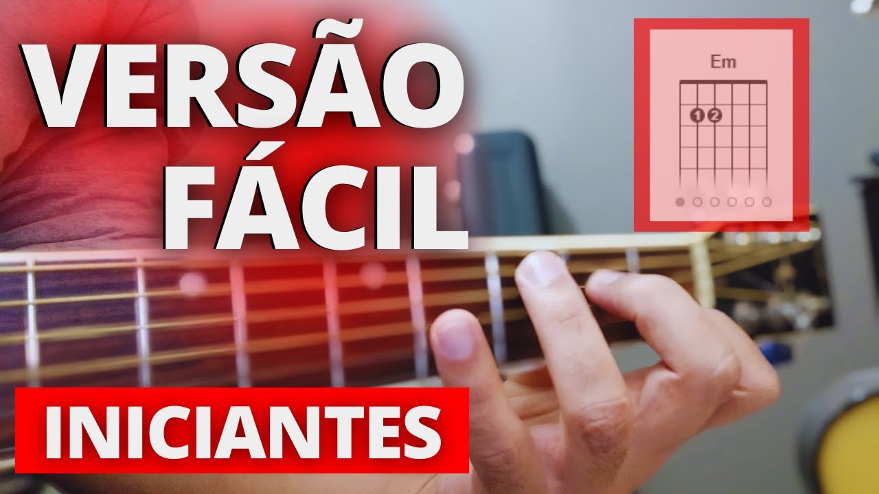 Como Tocar Borboletas no Violão Simplificada, Victor e Leo (MUITO FÁCIL)