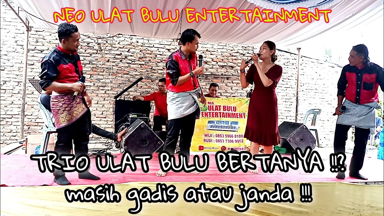 GADIS ATAU JANDA ( TRIO ULAT BULU ) LAGU MELAYU LUCU