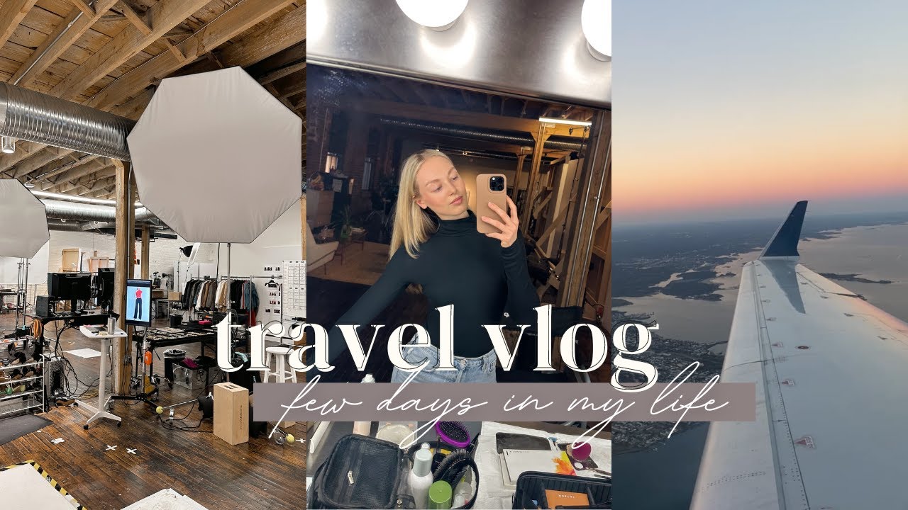 VLOG: a very real week in my life traveling as a model //