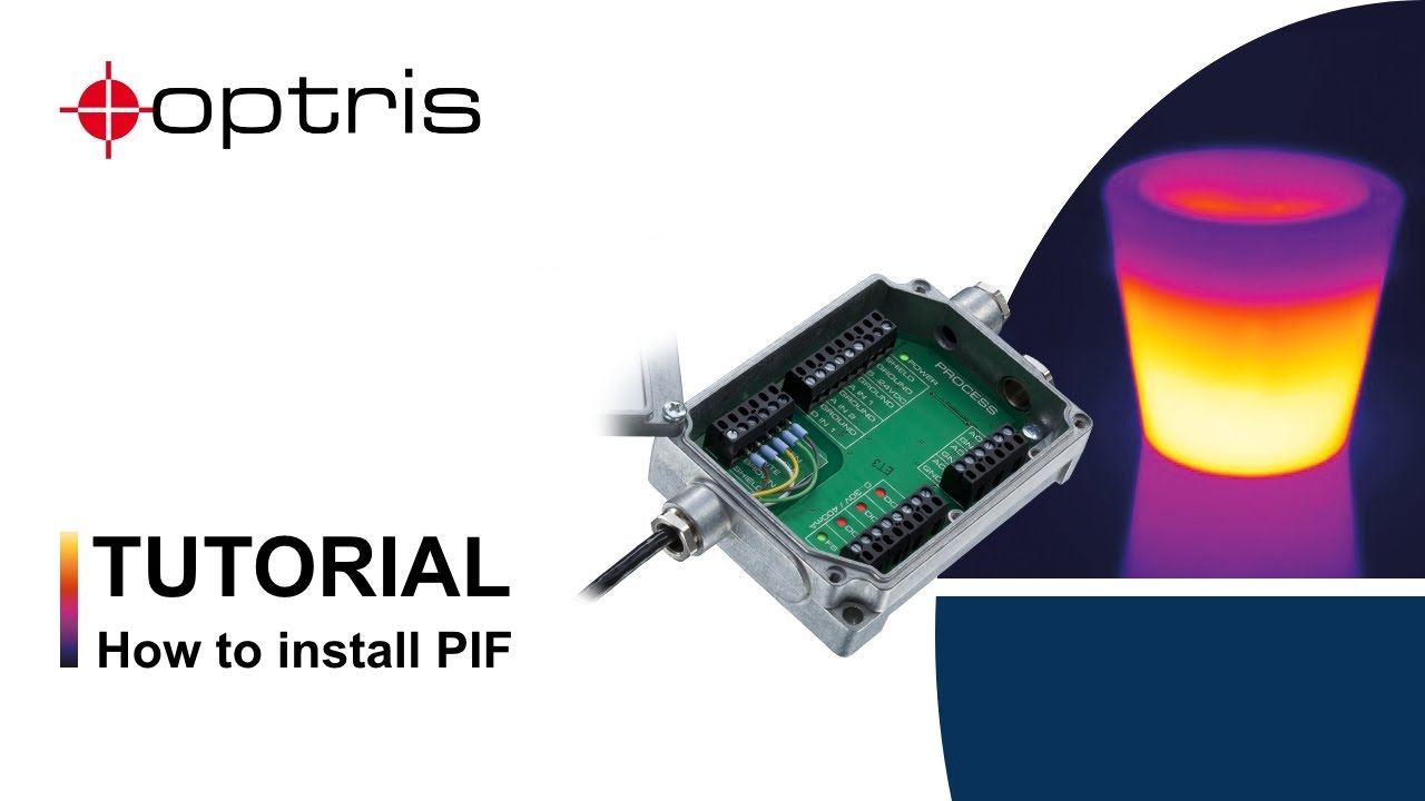 Optris: A Guide to Process Interface Installation (PIF) for PI Series Thermal Imaging Cameras