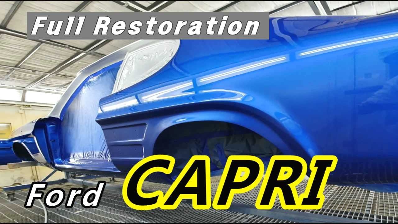 FORD CAPRI RESTORATION | 자동차 외형 복원 과정 #35