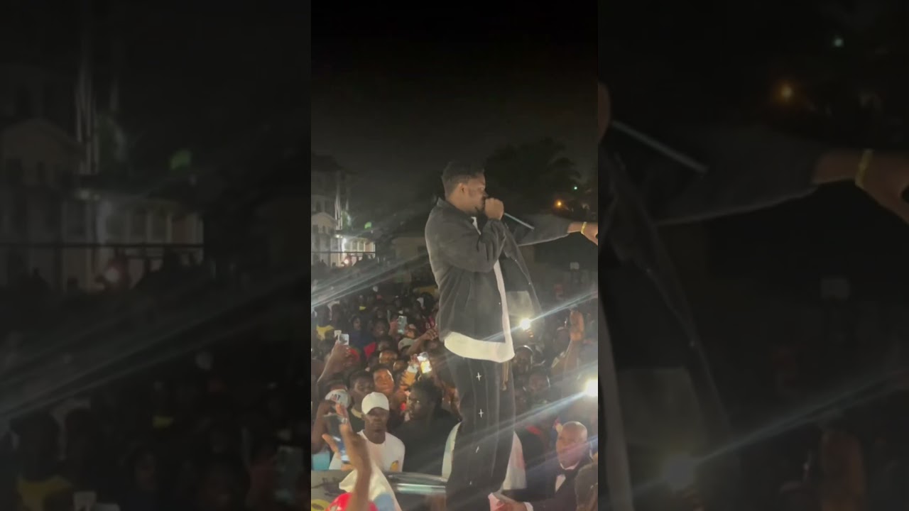 Rekordz shut down the Western Region of Ghana with the Lion King in a grand style performance