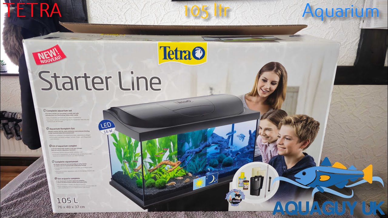 Отличный первый аквариум от Tetra #аквариум #рыбныйаквариум #обзор