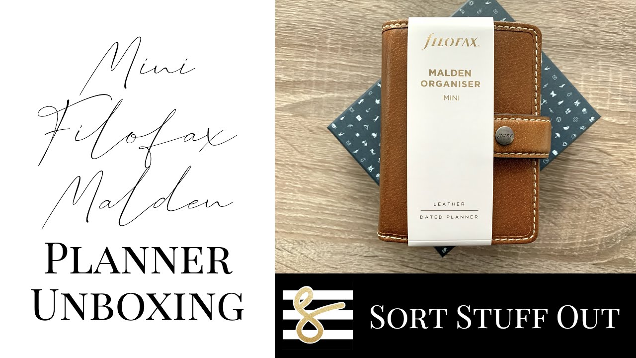 Unboxing a FAULTY Malden! Ochre Mini Filofax - Brand New with Ring Problem. UKPA - Minimal Planners