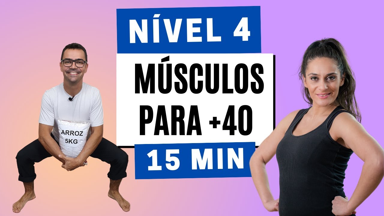 Como RECUPERAR os MÚSCULOS APÓS os 40 Anos | Nível 4 | Treino com Peso para Mulheres