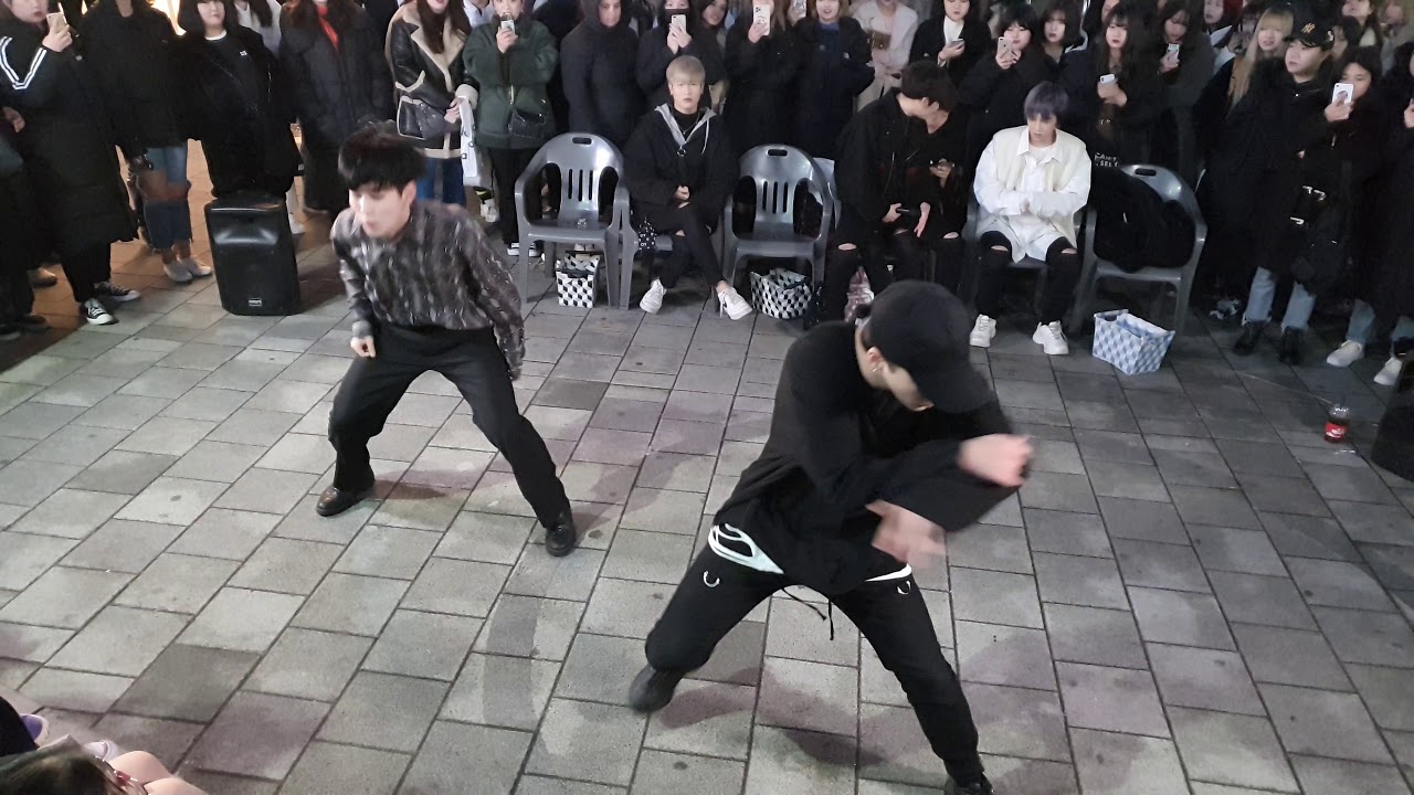 킹덤즈(Kingdoms)/ FOLLOW - MONSTA X(몬스타엑스)/ 2부-1/ 20191217 홍대연합버스킹