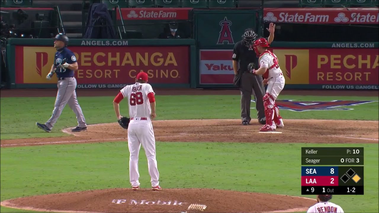 Kyle Keller | Los Angeles Angels | Strikeouts (1) MLB 2020