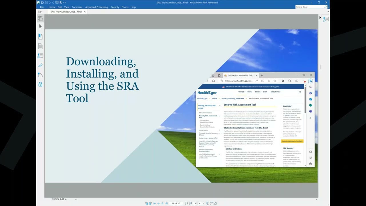 The SRA Tool from ASTP and OCR  An Overview for Small and Medium Practices 2025