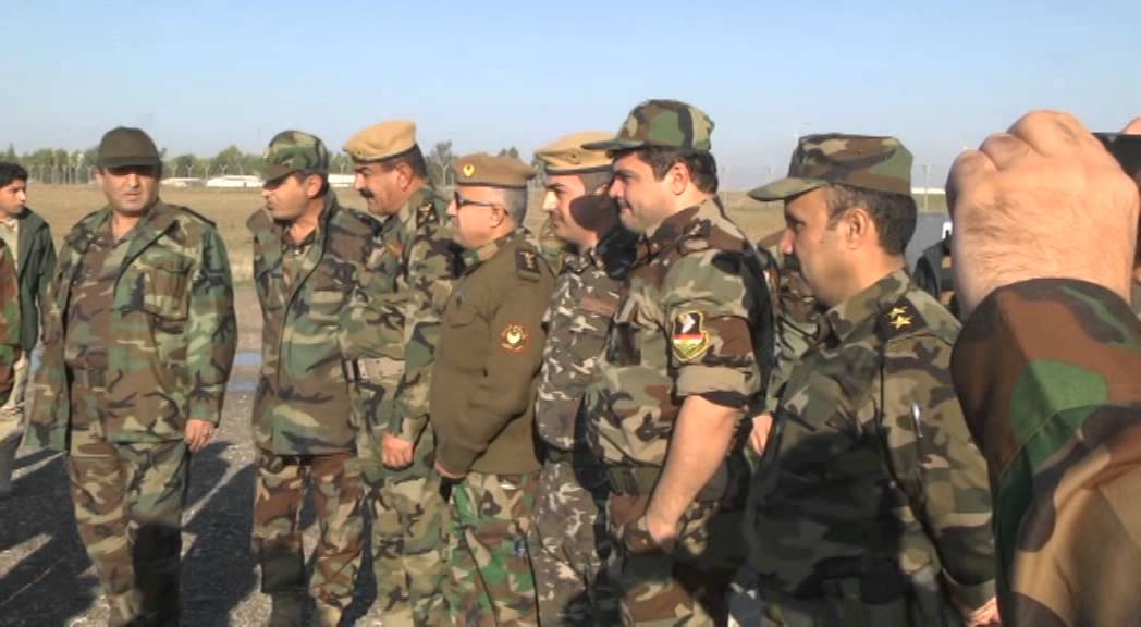First group of Iraqi Peshmerga in Kobani return home