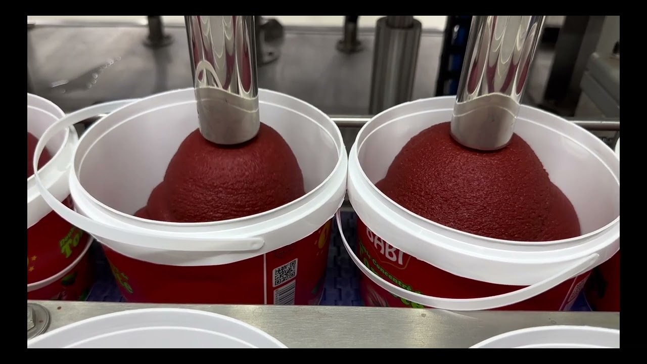 Frumak | Aseptik Salça İşleme ve Kova Dolum Hattı - Re Pack Hattı (Re Pack Line,Bucket Filling Line)