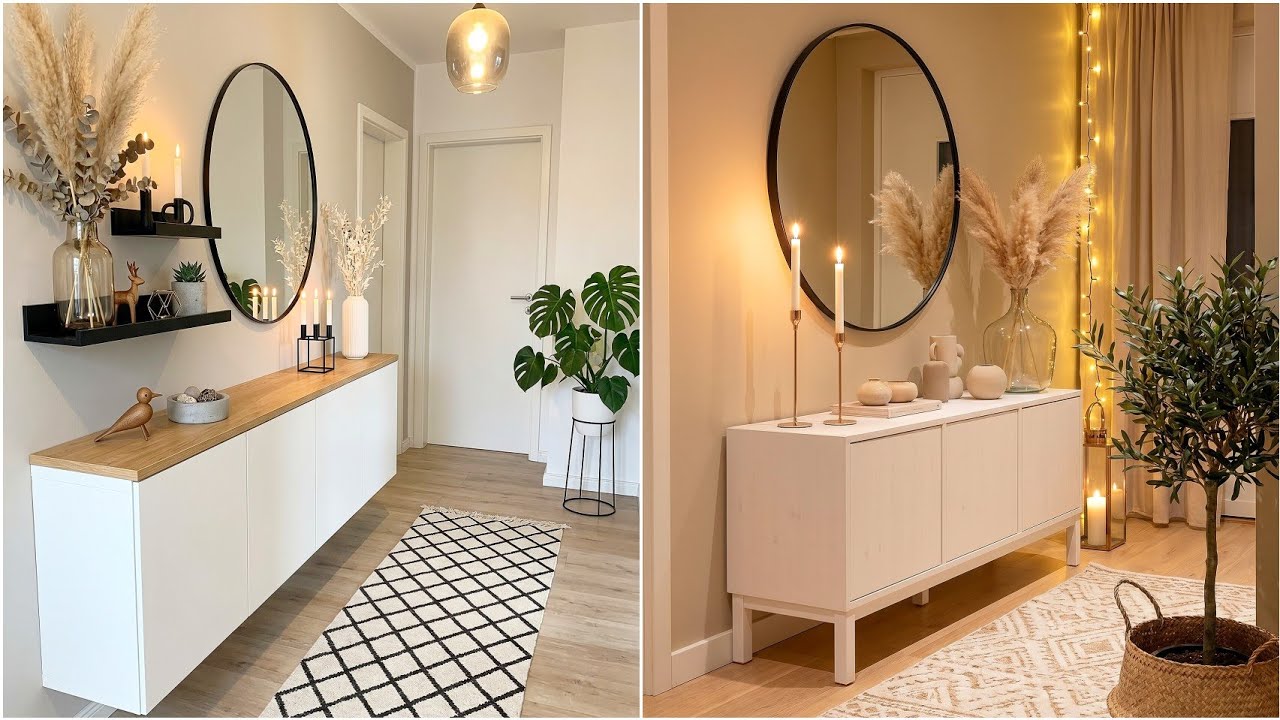 Modern Luxury Entryway Decorating Ideas 2026 | Elegant Home Entrance & Hallway Makeovers