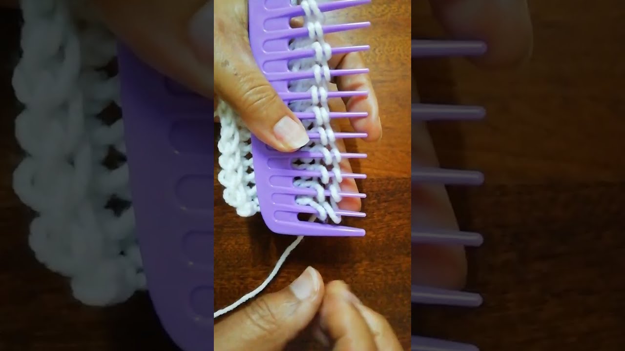 Superb Comb Knitting