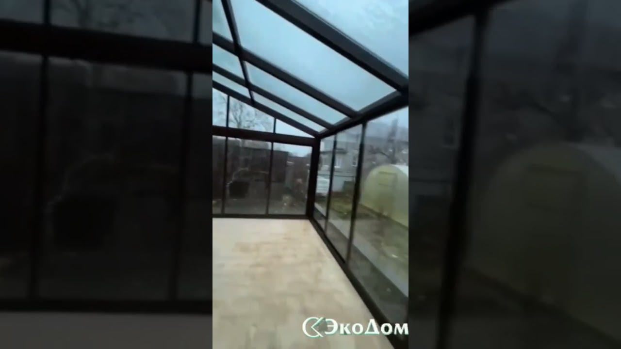 #верандаспанорамнойкрышейираздвижнымисистемами#калининград#aluminium#home#веранда#дом