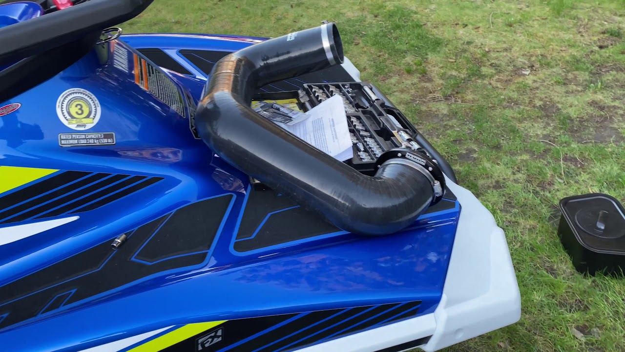 Установка выхлопной системы на Yamaha GP1800R