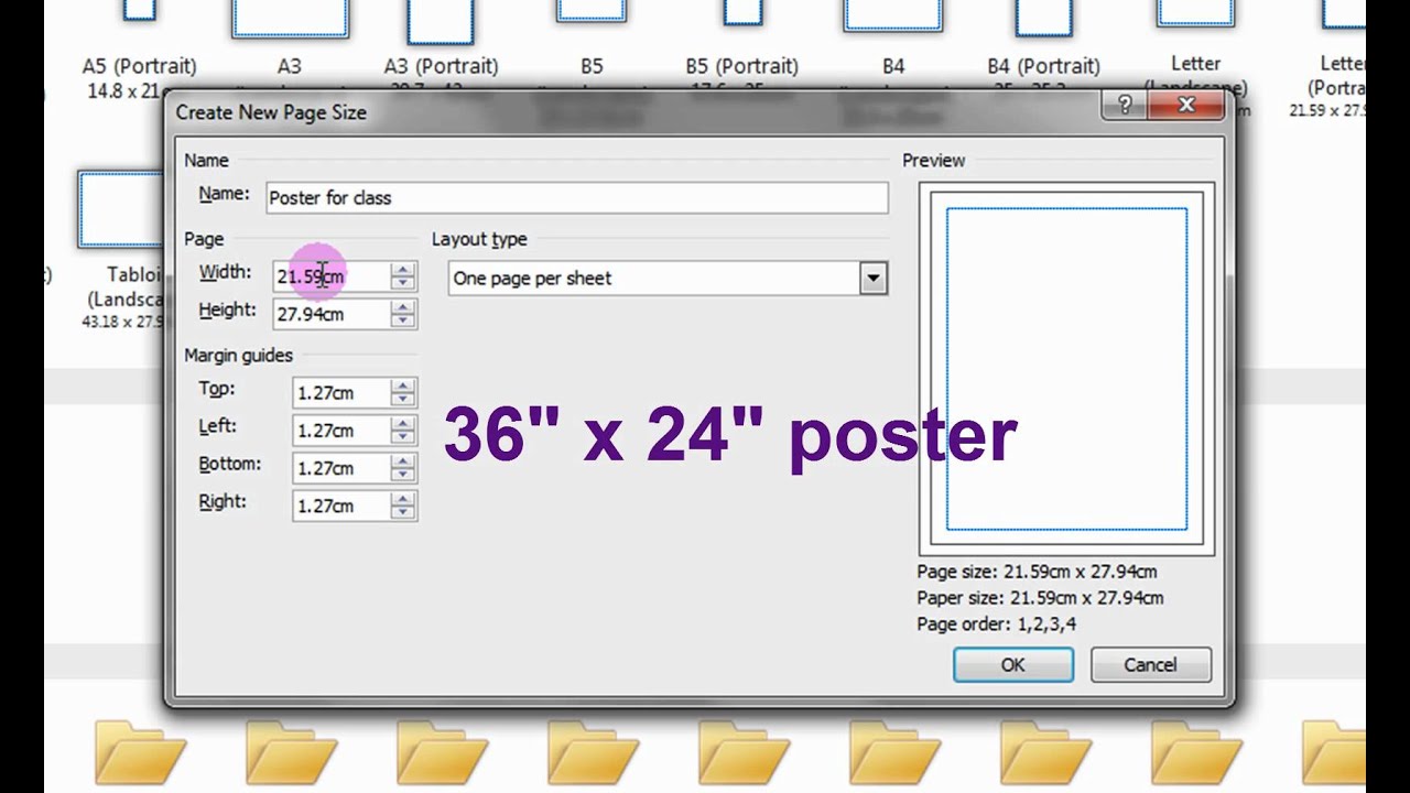 Designing a Poster: Setting up your Workspace in Microsoft Publisher