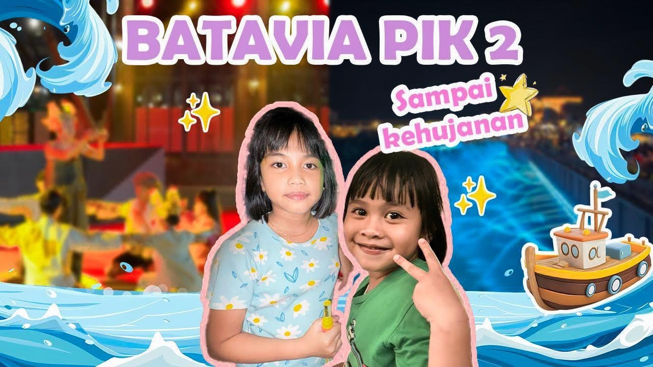 Indahnya Air mancur menari di batavia pik 2