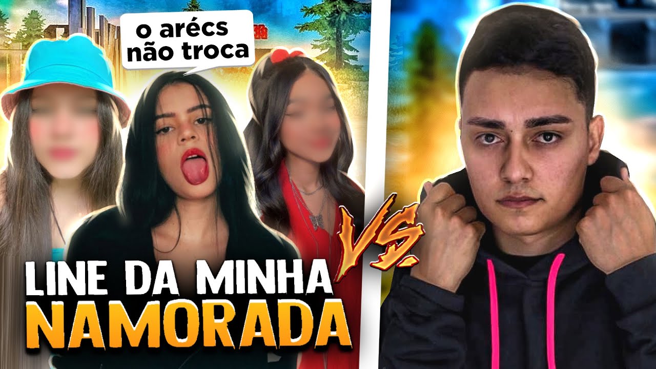 FUI X1 CONTRA UMA LINE FEMININA😯🔥