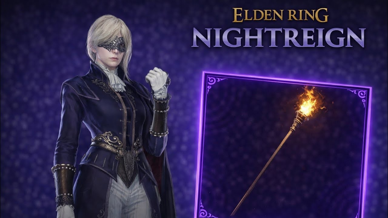 Everdark Gnoster with a torchpole - Solo Run Elden Ring Nightreign