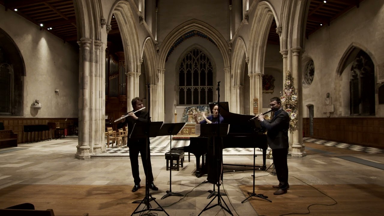 E. Walckiers: Flute Trio No. 2, Op. 93: 1st movement / Slovenian Flute Trio