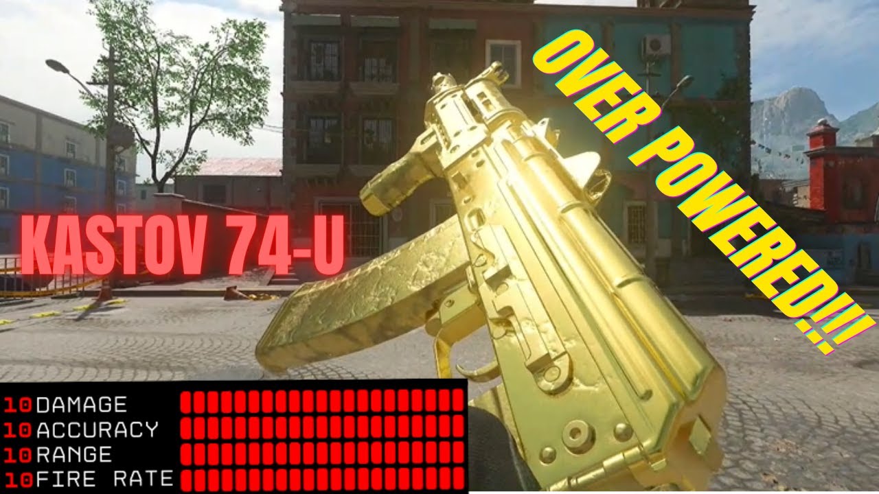 THE BEST GUN IN MW2!!! (KASTOV 74-U CLASS SET UP)